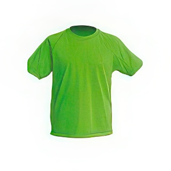 Sport T-shirt for children Colour: neon green Size: 134 - 146 cm