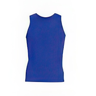 Sleeveless Sport T-shirt for man Colour: blue Size: XL