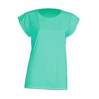 Women T-shirt Tobago for printing Colour: mint green Size: M
