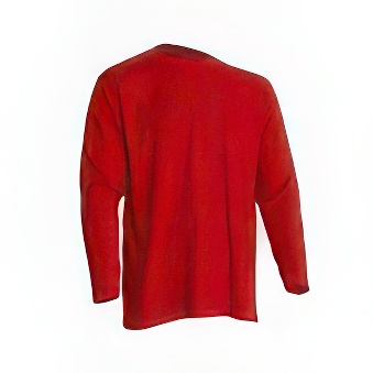 Longsleeve T-shirt for printing Colour: red Size: S