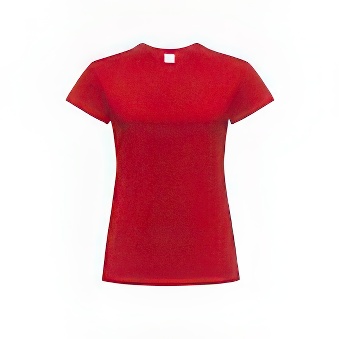 Women&rsquo;s T-shirt white Premium Colour: red Size: L