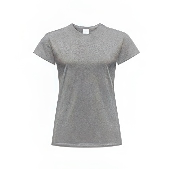 Women&rsquo;s T-shirt white Premium Colour: grey melange Size: M