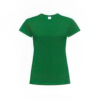 Women&rsquo;s T-shirt white Premium Colour: dark green Size: 2XL