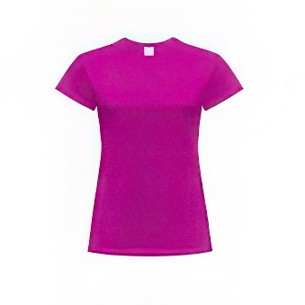 Women&rsquo;s T-shirt white Premium Colour: fuchsia Size: S