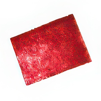 Two-color thermo sequins for sublimation, colour - red