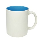 Pearlized Inside color sublimation mug