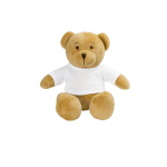 Honey teddy bear with T-shirt suitable for sublimation