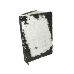 Notebook - diary with two-color thermo sequins for sublimation cover