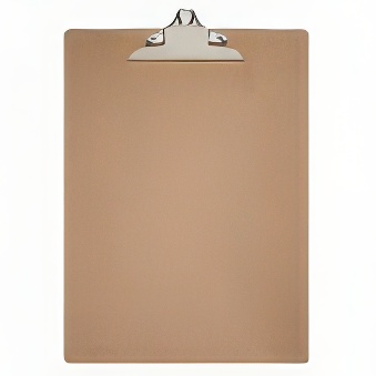 Clipboard MAUL classic, light brown A3