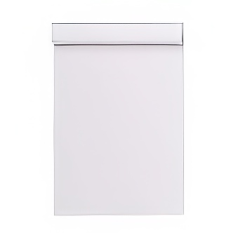 Clipboard - Plastic, Transparent Writing Pad MAUL Pro, white