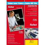 Transparent double-sided film for color laser printers - BG-71 (100mic.) A3 x 50pcs. (Folex)