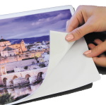 Self-adhesive lamination foil (80 microns) A4 size x 100 pcs