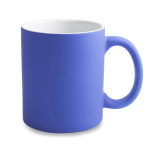 Rubber coated neon mug for engraving