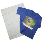 Laser 1 Opaque - Transfer paper for dark and colour textiles for laser printers - 100 sheets