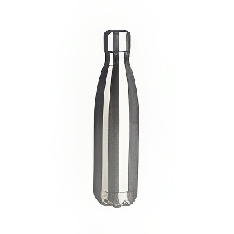 Metal thermal bottle for sublimation and engraving, silver, 500 ml