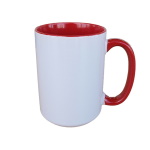 Sublimation Mug - Inner and Handle Coloured
