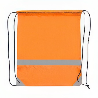 Worek odblaskowy na buty z czarnym sznurkiem - do sublimacji