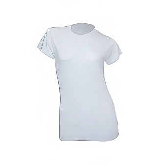 Subli Standard T-shirt for sublimation Colour: white Size: 2XL