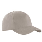 Peaked cap 5-panels with metal clip