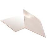 White tile for sublimation 10.8 x 10.8 cm - 48 pieces