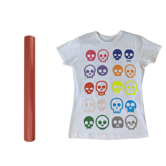 Heat transfer reflective film red