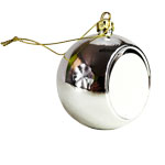 Christmas Glossy Sublimation Bauble