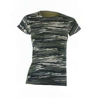 T-shirt Standard for printing Colour: camouflage Size: M