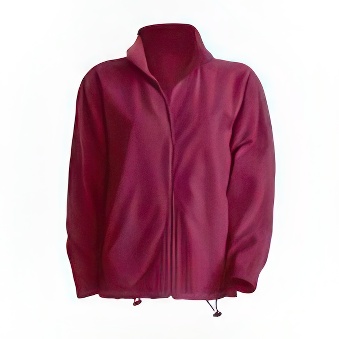 Men&rsquo;s Standard polar fleece Colour: claret Size: M