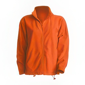 Men&rsquo;s Standard polar fleece Colour: orange Size: M
