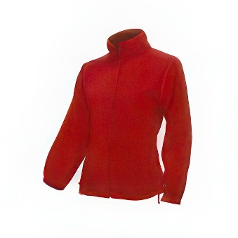 Standard Women&rsquo;s polar fleece Colour: red Size: XL