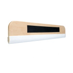 Wooden squeegee with felt 52 cm
