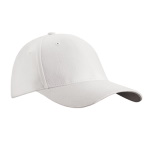 Peaked cap 6-panels with metal clip