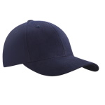 Peaked cap 6-panels with metal clip