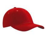 Peaked cap 6-panels with metal clip