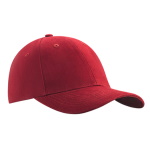 Peaked cap 6-panels with metal clip