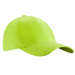 Peaked cap 6-panels with metal clip