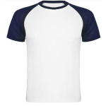 Sublimation T-shirt with colour sleeves