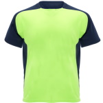 Sublimation T-shirt with colour side panels and sleeves