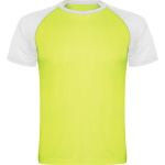 T-shirt with colour sleeves
