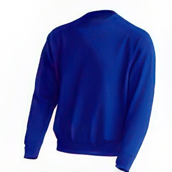 Men&rsquo;s sweatshirt for printing Colour: blue Size: 2XL