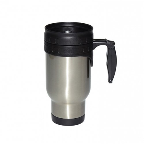 Thermal mug for sublimation, silver, 18,5 cm, 450 ml