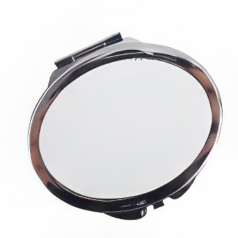 Metal mirror for sublimation - oval 6,2x7 cm