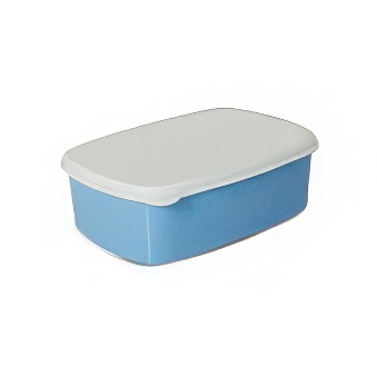 Lunch box blue for sublimation