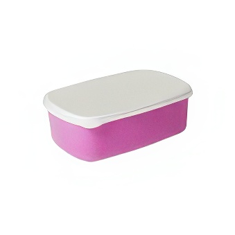 Lunch box pink for sublimation