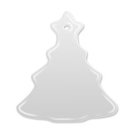 White tile for sublimation - Christmas tree