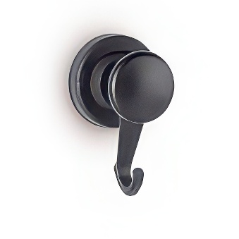 Neodymium hook magnet black 53 mm