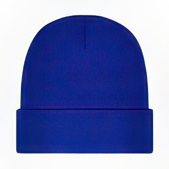 Winter cap, blue, 126 g/m2