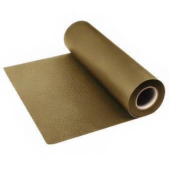HeatFlex sandy glitter film gold