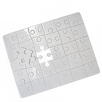 Puzzles for sublimation - 30 elements 24x19 cm