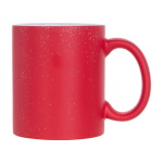 Glitter color changing sublimation and engraving mug